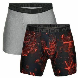 UNDER ARMOUR ORIGINAL 6" BOXER JOCK 2 PACK NEW NWT 1299994-892
